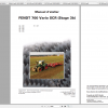 Fendt Tractor 700 Vario Scr 3b VIN 732 737 Diagram Operation Workshop Manual FR 2