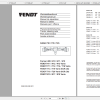 Fendt Tractor 800 Vario Com2 VIN 715 718 Diagram Operation Manual Workshop Manual ES 1