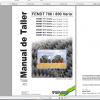 Fendt Tractor 800 Vario Com2 VIN 715 718 Diagram Operation Manual Workshop Manual ES 2