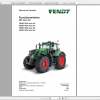 Fendt Tractor 800 Vario S4 VIN 839 842 Diagram Operation Manual Workshop Manual ES 7