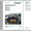 Fendt Tractor 800 Vario Scr3b VIN 832 836 Diagram Operation Workshop Manual FR 1