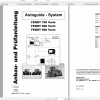 Fendt Tractor 900 Vario Com2 VIN 916 926 Diagram Operation Manual Workshop Manual ES 1