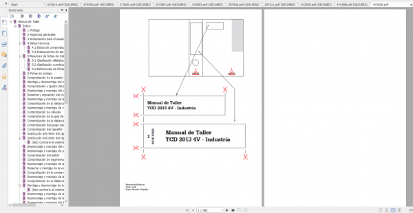 Fendt Tractor 900 Vario Com3 VIN 919 934 Diagram Operation Manual Workshop Manual ES 4