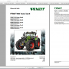 Fendt Tractor 900 Vario Gen6 VIN 957 961 Diagram Operation Manual Workshop Manual ES 1