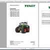 Fendt Tractor 900 Vario Gen6 VIN 957 961 Diagram Operation Workshop Manual FR 2