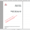 Fendt Tractor 900 Vario S4 VIN 950 954 Diagram Operation Workshop Manual FR 4