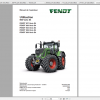 Fendt Tractor 900 Vario S4 VIN 950 954 Diagram Operation Workshop Manual FR 6