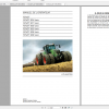 Fendt Tractor 900 Vario Scr3b VIN 941 946 Diagram Operation Workshop Manual FR 5