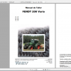 Fendt Tractor Famer 200 Com3 VIN 330 334 Operator Workshop Manual ES 3