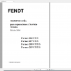 Fendt Tractor Famer 200 VIN 205 206 328 329 Operator Workshop Manual ES 10