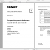 Fendt Tractor Farmer 300 Ls Lsa E VIN 307 312 Operation Manual Workshop Manual ES 2