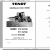 Fendt Tractor Farmer 300 Ls Lsa VIN 158 199 Operation Workshop Manual FR 9