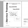 Fendt Tractor Farmer 300C VIN 117 119 Operation Manual Workshop Manual ES 2