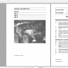 Fendt Tractor Farmer 300C VIN 117 119 Operation Manual Workshop Manual ES 4