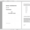 Fendt Tractor Favorit 500 VIN 509 515 Operation Workshop Manual FR 1