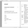 Fendt Tractor Favorit 500 VIN 509 515 Operation Workshop Manual FR 2
