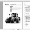 Fendt Tractor Favorit 500 VIN 509 515 Operation Workshop Manual FR 4