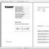 Fendt Tractor Favorit 700 Com1 711 716 Operation Workshop Manual FR 1