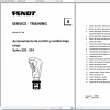 Fendt Tractor Xylon VIN 520 524 Operation Manual Workshop Manual EN 2