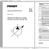 Fendt Tractor Xylon VIN 520 524 Operation Manual Workshop Manual EN 3