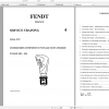 Fendt Tractor Xylon VIN 520 524 Operation Workshop Manual FR 2
