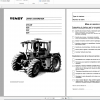 Fendt Tractor Xylon VIN 520 524 Operation Workshop Manual FR 5