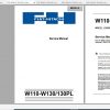 Fiat Hitachi Wheel Loader W110 W130 130PL EN FR IT ES DE Service Manual PDF 2