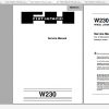 Fiat Hitachi Wheel Loader W230 EN FR IT ES DE Service Manual PDF 2