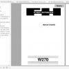 Fiat Hitachi Wheel Loader W270 EN FR IT ES DE Service Manual PDF 2