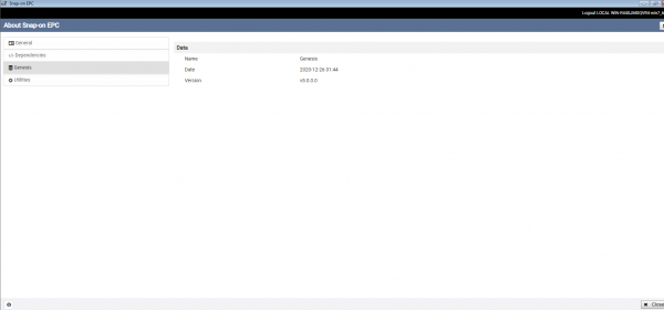 GENESIS USA CANADA Snap On EPC 5 01.2021 Spare Parts Catalog 3 1