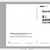 Hitachi Compaction Equipment ZC 2021 Parts Catalog and Service Manual PDF DVD 6
