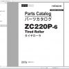 Hitachi Compaction Equipment ZC 2021 Parts Catalog and Service Manual PDF DVD 7