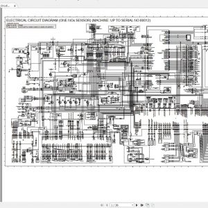 Hitachi Excavator Series 6 ZX6 2021 6.35GB Technical Manual Part Catalog Circuit Diagram DVD 10