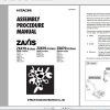 Hitachi Excavator Series 6 ZX6 2021 6.35GB Technical Manual Part Catalog Circuit Diagram DVD 6