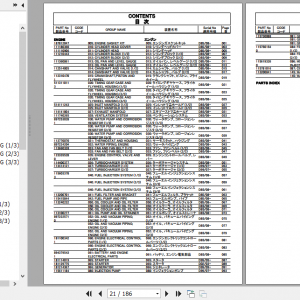 Hitachi Hydraulic Excavator ZX225USR 3 Series ISUZU 6BG1 TRA 6 Engine Parts Catalog 2