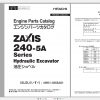 Hitachi Hydraulic Excavator ZX250H 5A ZX250K 5A ZX250LC 5A ZX250H 5A ISUZU4HK1 XKSA01 Engine Parts Catalog 1