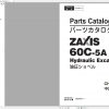 Hitachi Hydraulic Excavator ZX60C 5A Parts Catalog PAFGB0 1 1 ENJP 1