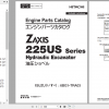 Hitachi Hydraulic Excavator Zaxis 225US Series Isuzu 6BG1 TRA03 Engine Parts Catalog 1