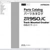 Hitachi Track Mounted Crusher ZR 2021 Parts Catalog and Workshop manual Circuit Diagram PDF DVD 2