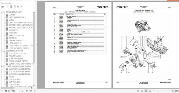 Hyster Electric Motor Hand Trucks A472 P2.0HL Parts Manual 4005085 3