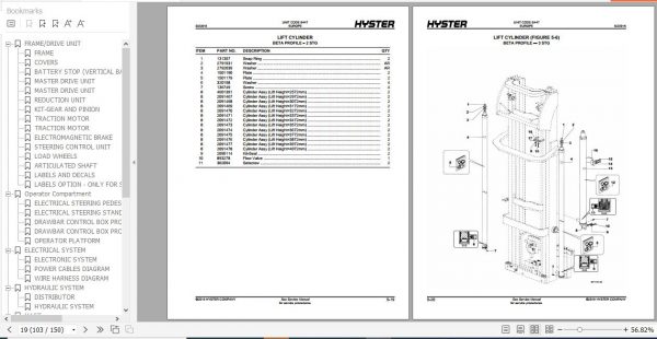 Hyster Electric Motor Hand Trucks B447 S1.0C S1.2C S1.5C Parts Manual 1626963 3