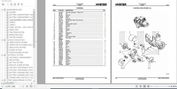 Hyster Electric Motor Hand Trucks B978 P2.0SE Parts Manual 4061497 3