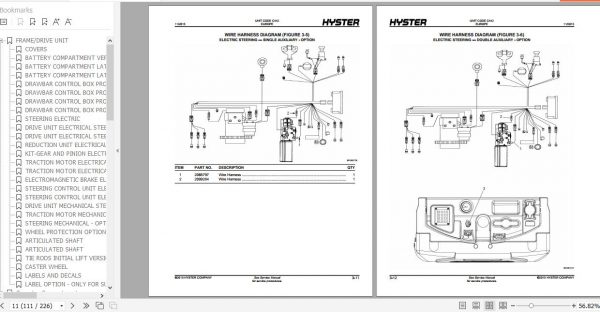 Hyster Electric Motor Hand Trucks C442 S1.2S S1.5S Parts Manual 1699700 3