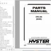 Hyster Electric Motor Narrow Aisle Trucks B449 RP2.0N Parts Manual 1531859 1