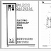Hyster Electric Motor Narrow Aisle Trucks D118 R30E EA EF R35E Parts Manual 852423 1
