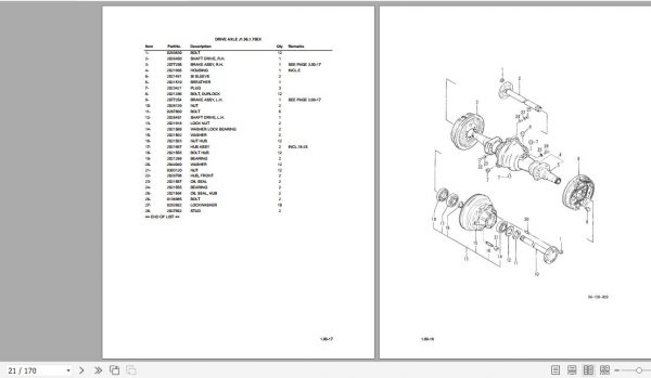 Hyster Electric Motor Rider Trucks A401 A402 J1.50 1.75EX J2.00 2.50 EX Parts Manual 40460662