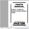 Hyster Electric Motor Rider Trucks C098 E80 120XL3 E100XL3S Parts Manual 1483861 1