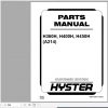 Hyster Forklift Truck A214 H360 400H 450H Parts Manual 3