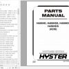 Hyster Forklift Truck A236 H400HD H400HDS H450HD H450HDS Parts Manual 1650210 2