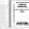 Hyster Forklift Truck B236 H16XM 12 H18XM 12 H16XMS 12 H18XMS 12 Europe Parts Manual 4031584 1